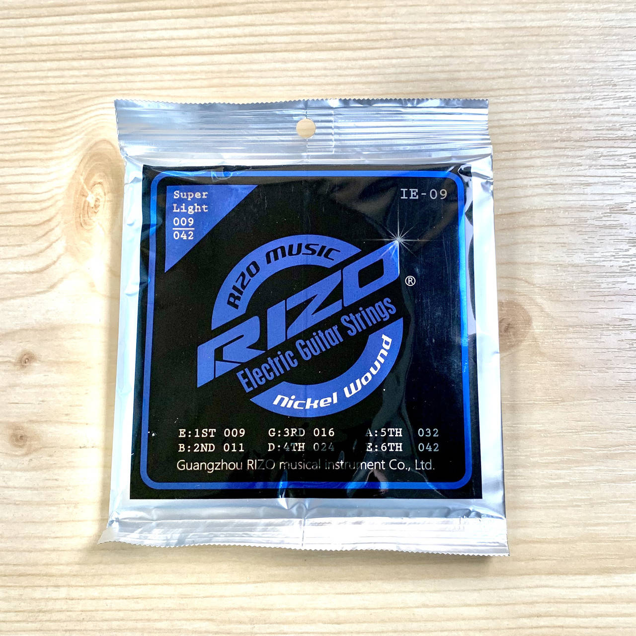 

Струны для электрогитары RIZO nickel wound 9-42