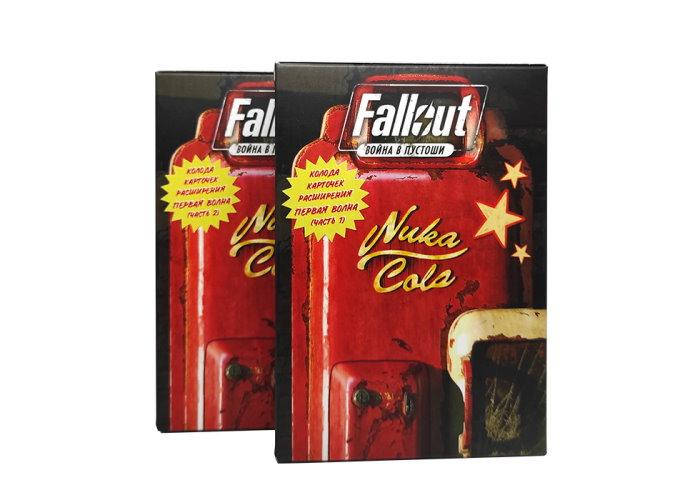 

Настольная игра Pandora's Box Studio Fallout. Война в Пустоши. Колоды карт первой волны (части 1 + 2)