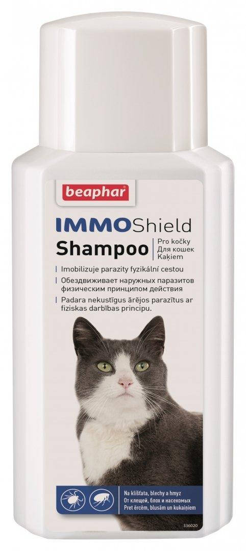 

Beaphar IMMO Shield Shampoo Шампунь от паразитов для кошек - 200 мл