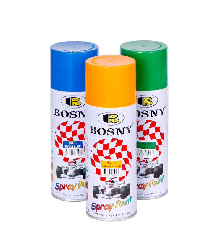 

Краска Bosny аэрозоль №45 фиолетовый 0,4л