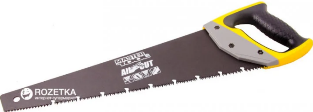 

Ножовка по дереву Mastertool Black Alligator 400 мм с тефлоновым покрытием (14-2445)