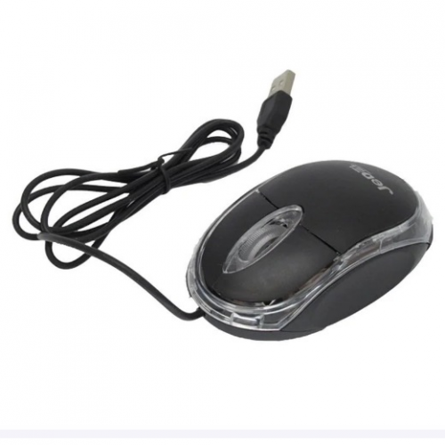 

Мышка компьютерная проводная JEDEL TB220, Black, Черный