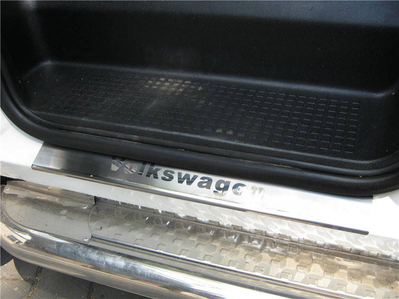 

Накладки на пороги (на карниз) Volkswagen T4 (фольксваген т4), нерж.