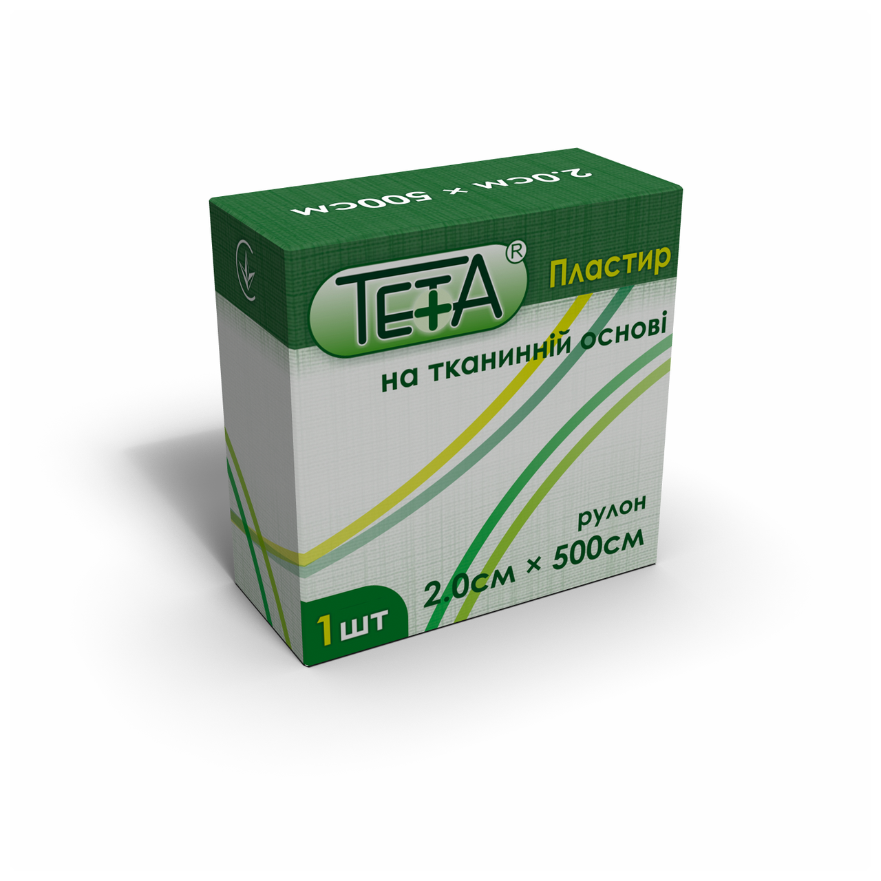 

Пластырь на тканевой основе в рулонах Teta®, размер 2,0 х 500 см