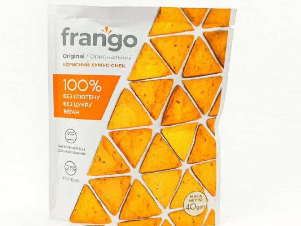 

Хумус снек оригинал без добавок 40г Frango