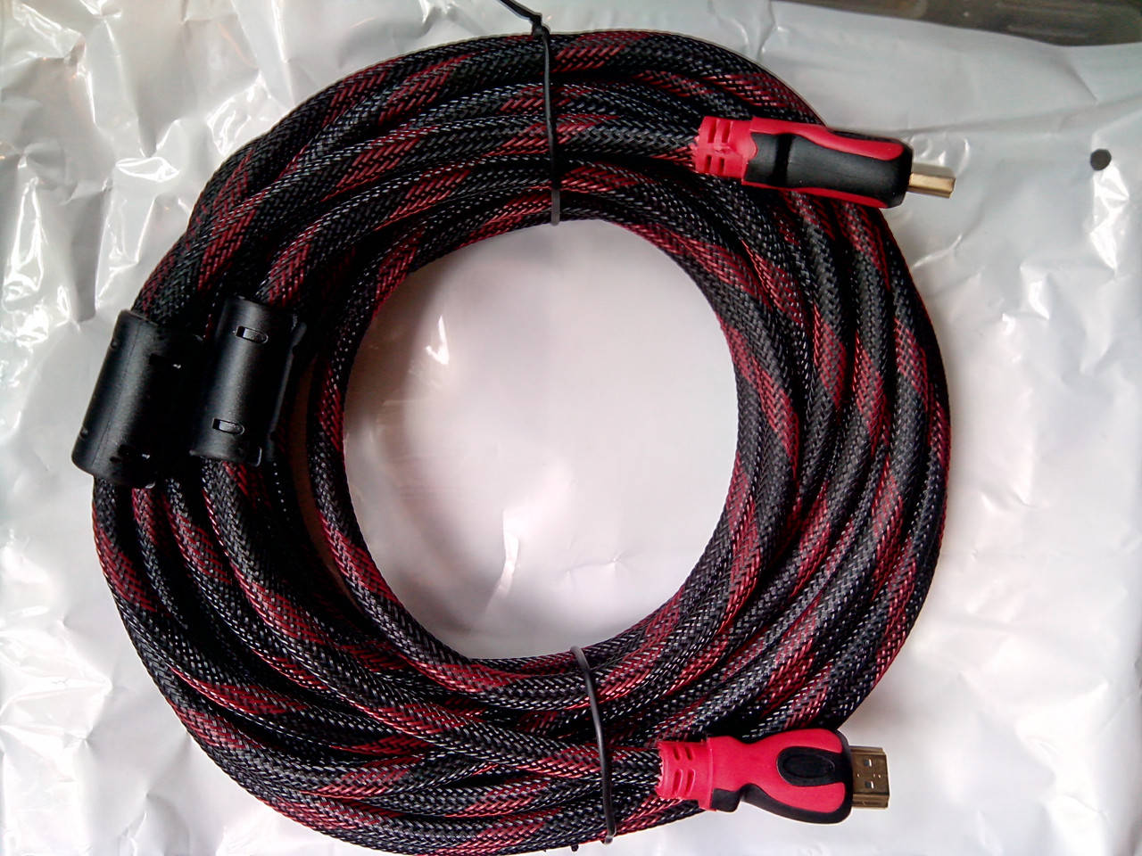 

Кабель шнур HDMI - Hdmi 1.5 метра в кожухе VIP, Разные цвета