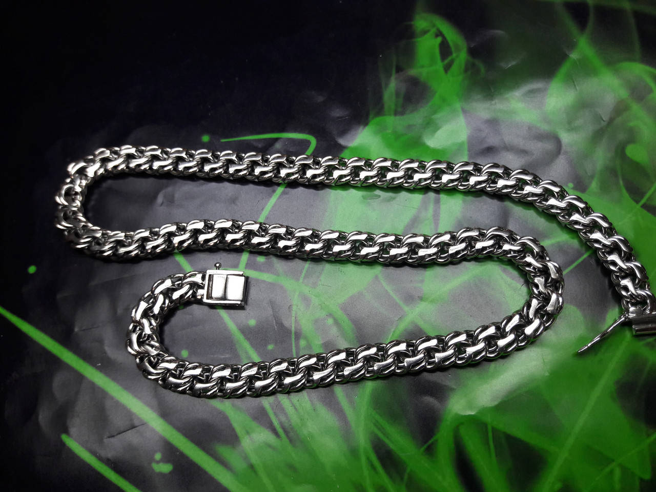 

Серебряная цепочка Московский бисмарк