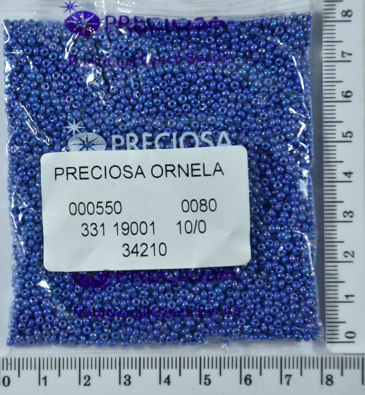 

Бисер PRECIOSA №10/0 перлам №34210 пакет 50 грамм уп=1пакет