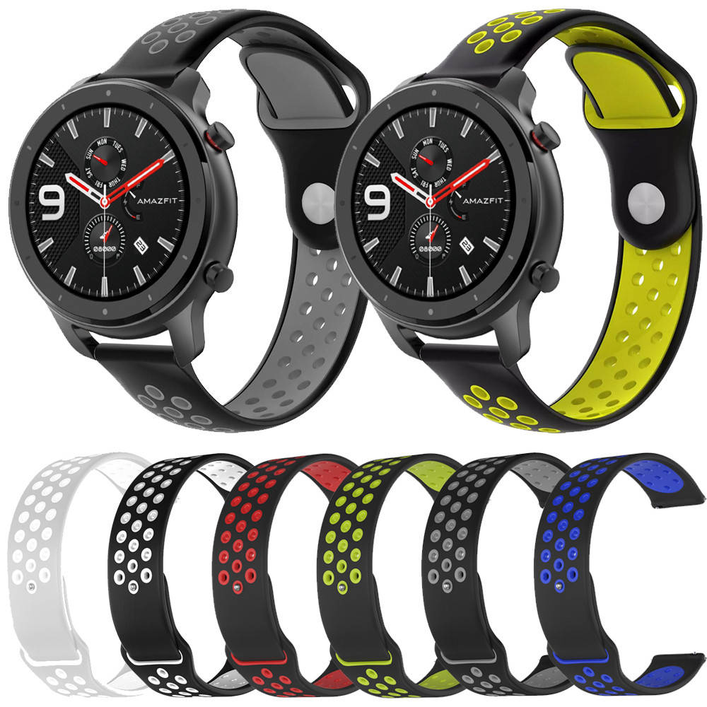 

Ремешок для Amazfit GTR 47mm перфорированный