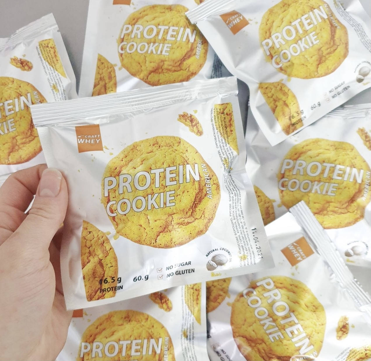 

Протеиновое Овсяное печенье Craft Whey