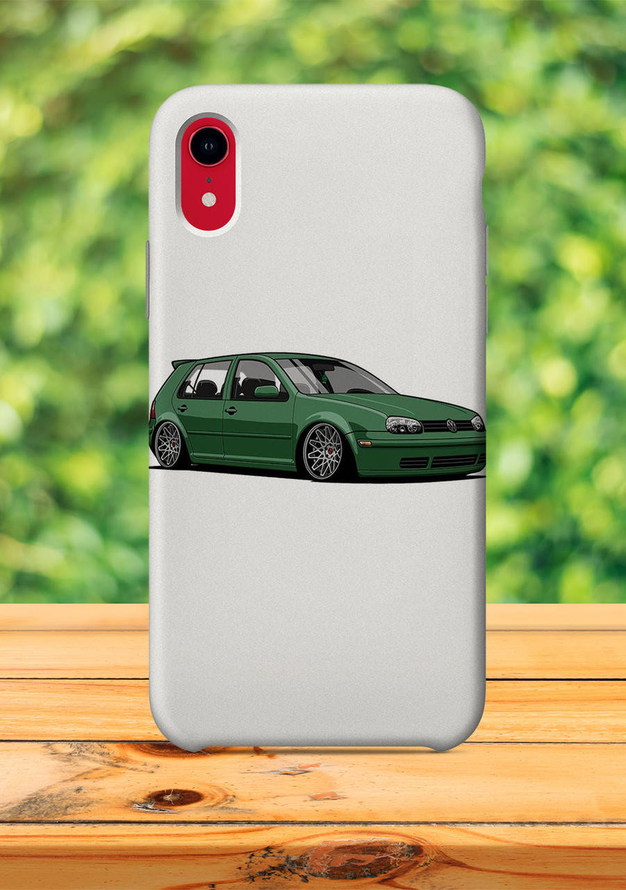 

Чехол для apple iphone XR Wolksvagen Golf чехол с принтом