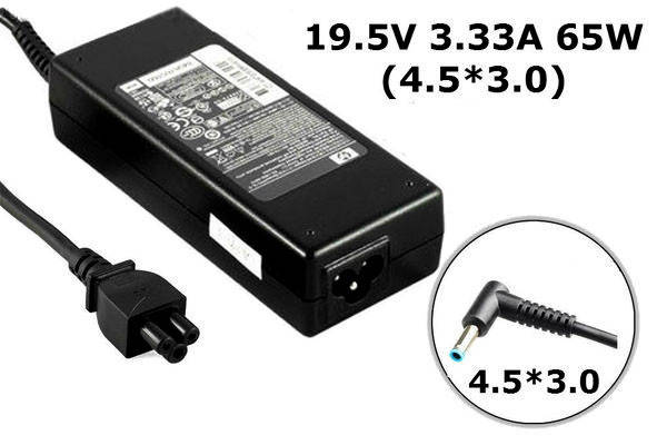 

Блок питания для ноутбука HP 19.5V 3.33A 65W 4.5 x 3.0mm