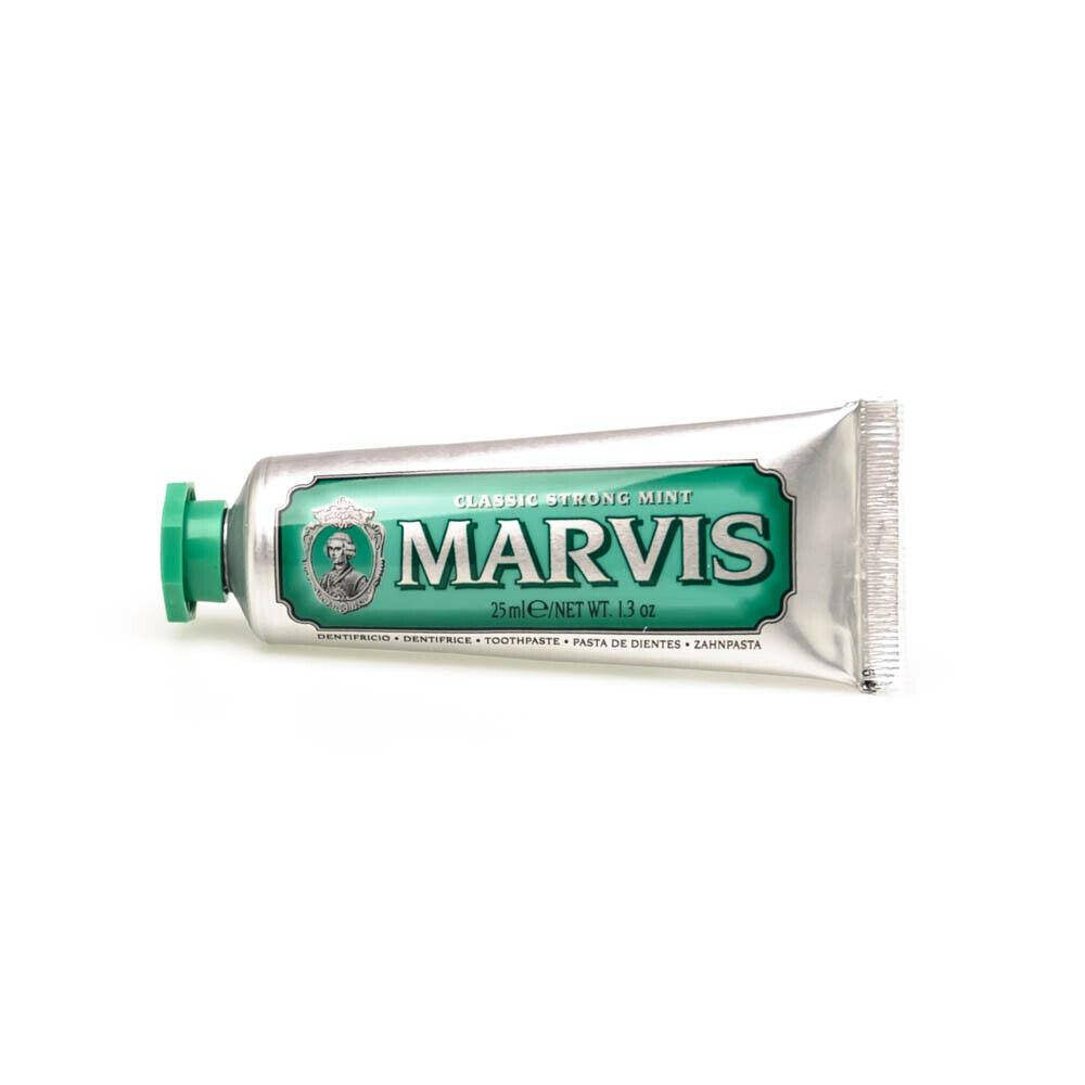 

Паста зубная Классическая насыщенная мята Marvis classic strong mint, 411090, 25 мл