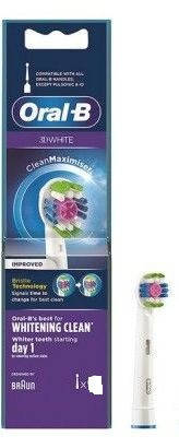

Насадки для електричних щіток Oral-B 1 НАСАДКА 3D White