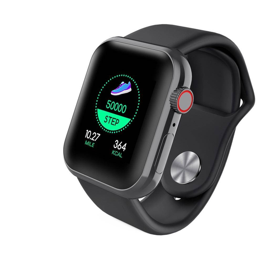 

Smart watch d28 кров'яний тиск Монітор серцевого ритму Black