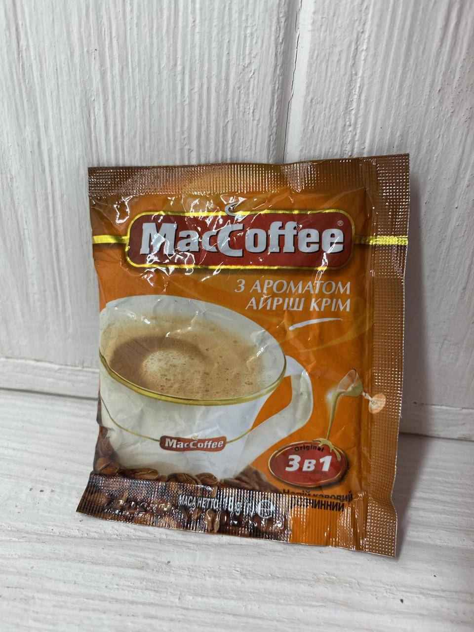 

Кава MacCoffee 3в1 АйрішКрім 18г
