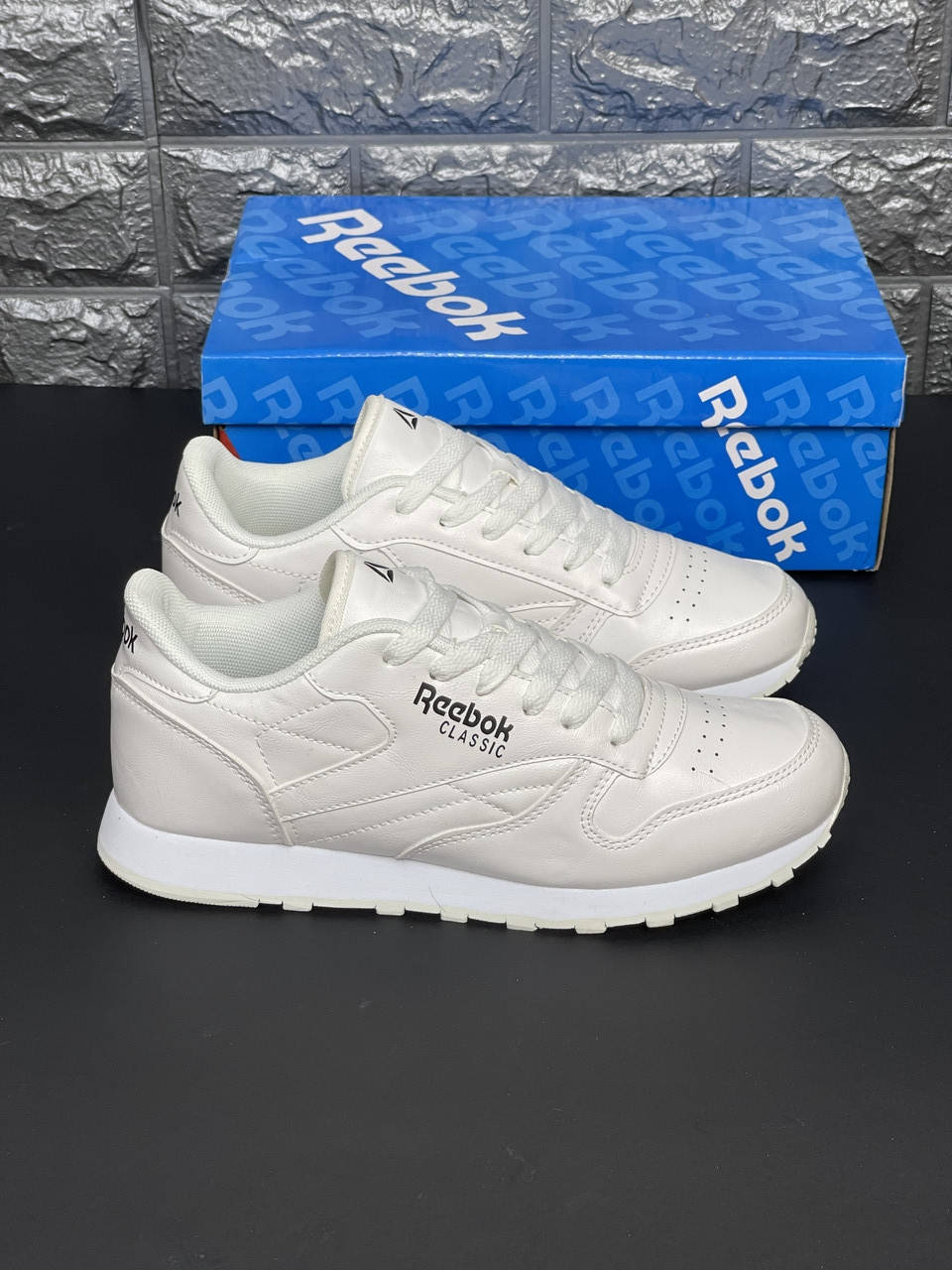 

Белые мужские кроссовки Reebok удобные кросовки Рибок 41, Белый