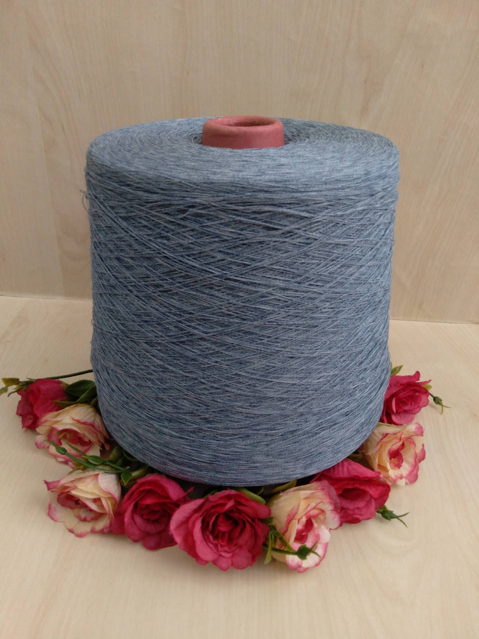 

Итальянская бобинная пряжа от Monticolor art Dry Chic 100% Хлопок 1750 м. /100 гр. Серо-голубой