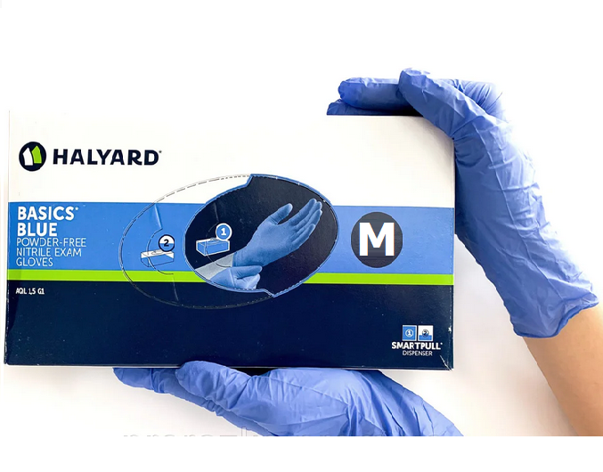 

Перчатки нитриловые HALYARD 200шт, Фиолетовый