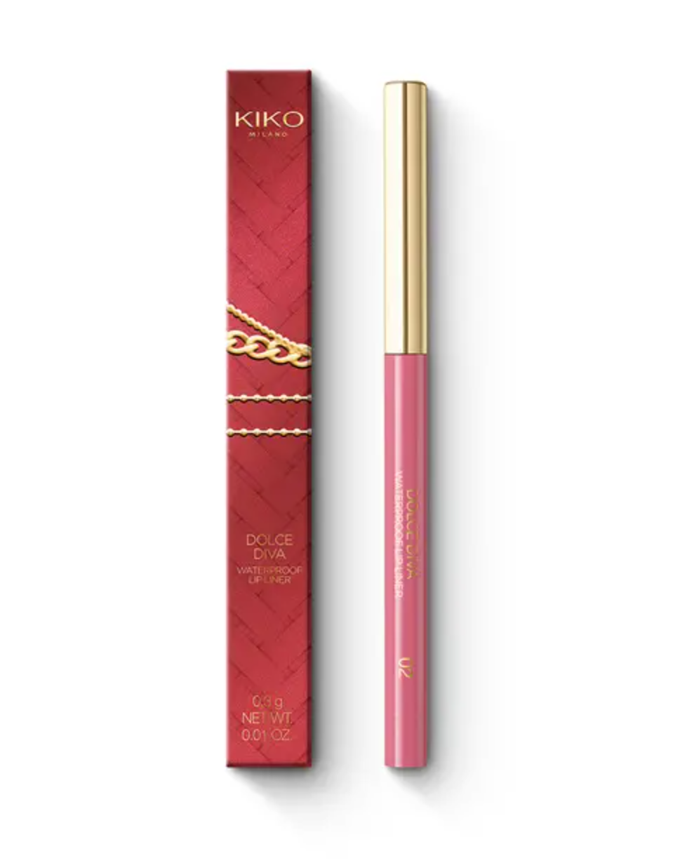 

Карандаш для губ Dolce Diva Waterproof Lip Liner Kiko (02 Posh Mauve)