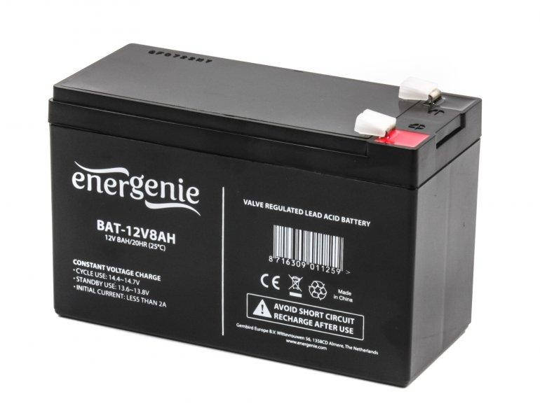 

Аккумуляторная батарея EnerGenie BAT-12V8AH 12В 8Aч