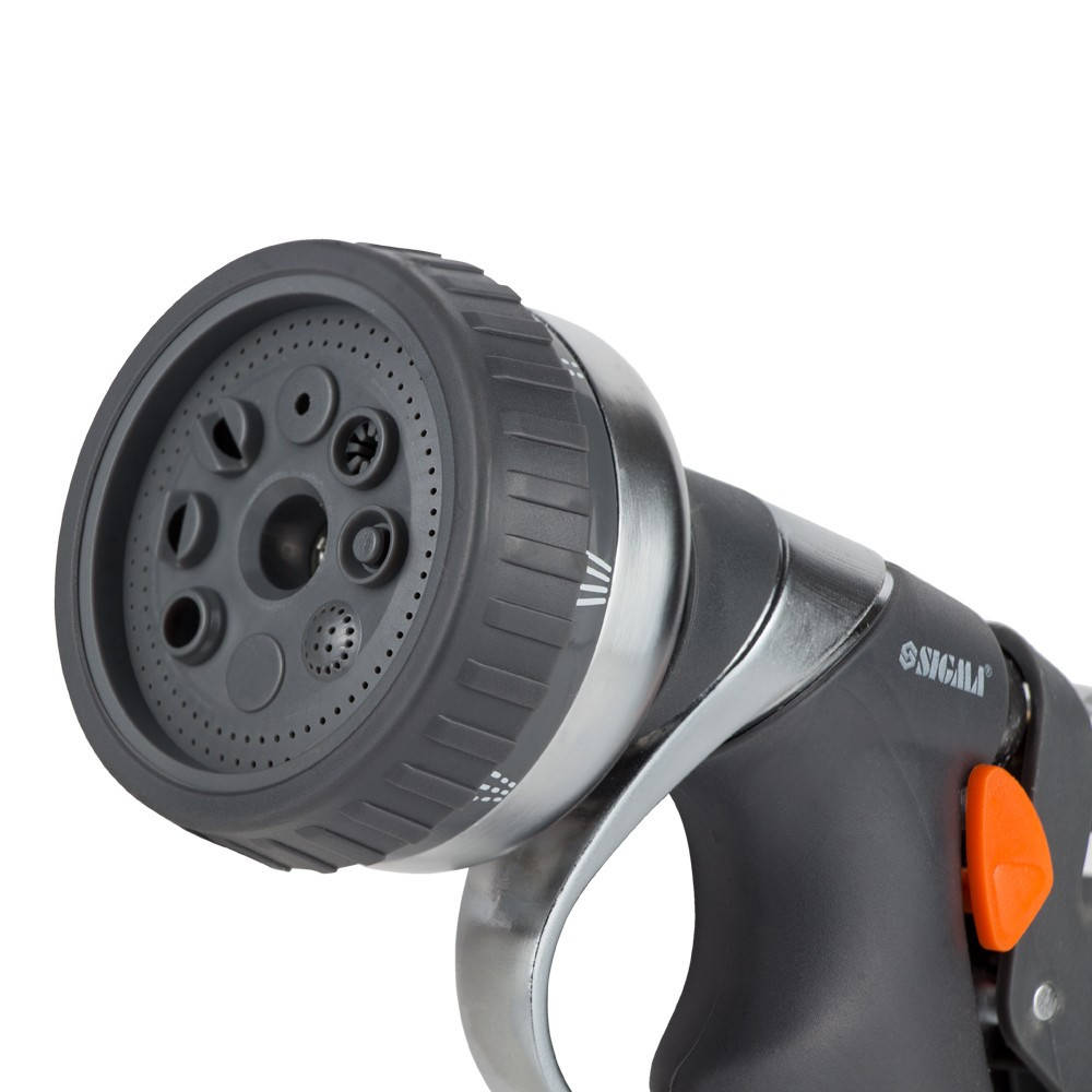 

Пистолет распылитель 8-ми режимный (AL+TPR) FLORA