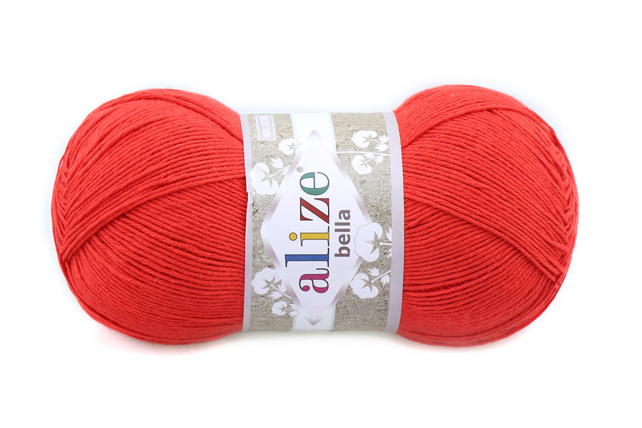

Alize Bella 100, Красный №56