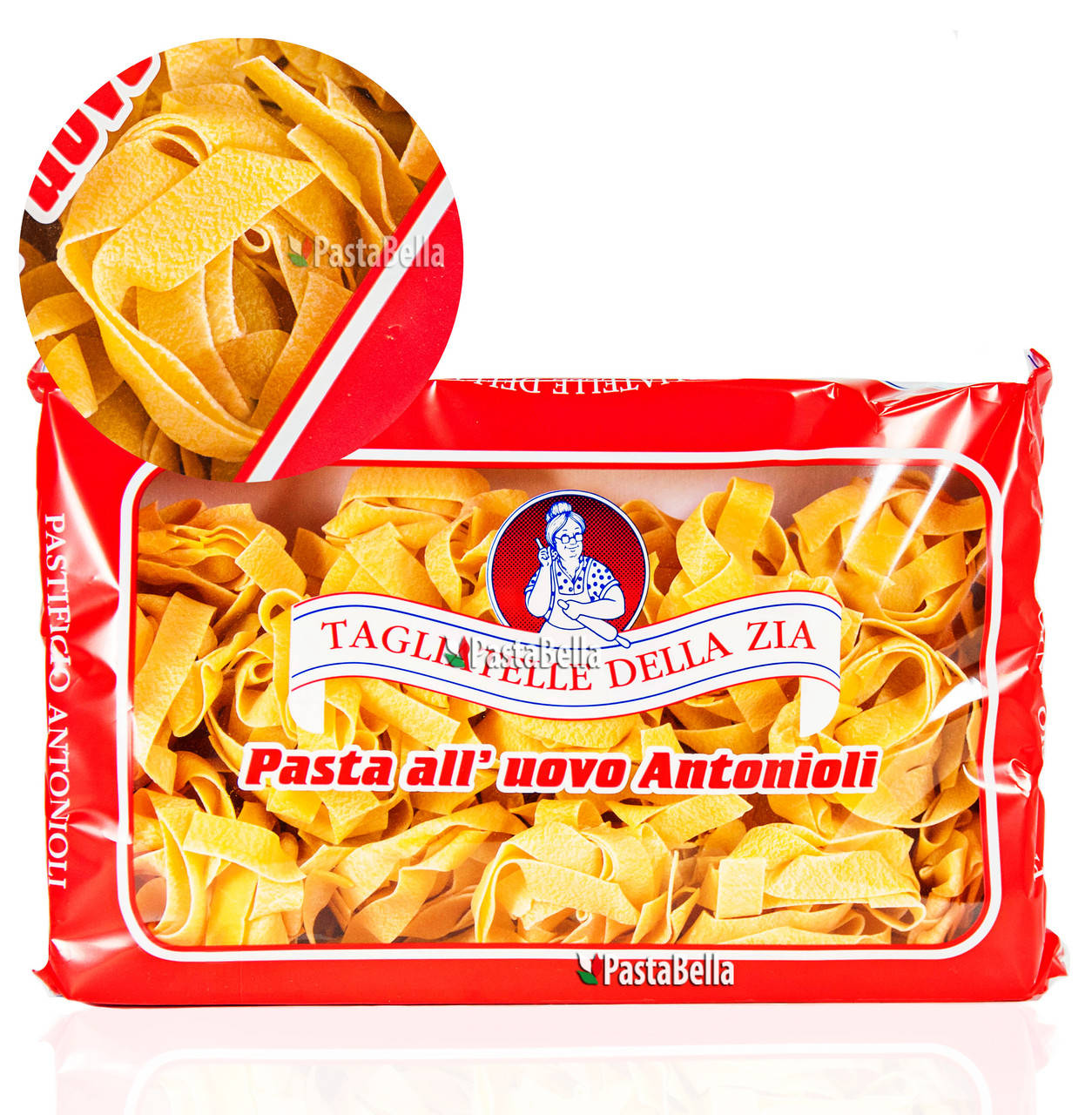 

Итальянские макароны гнездами "Папарделле яичные" - Pappardelle Della Zia 500g