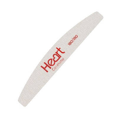 

ПИЛКА ДЛЯ НОГТЕЙ HEART 180/180 HALF