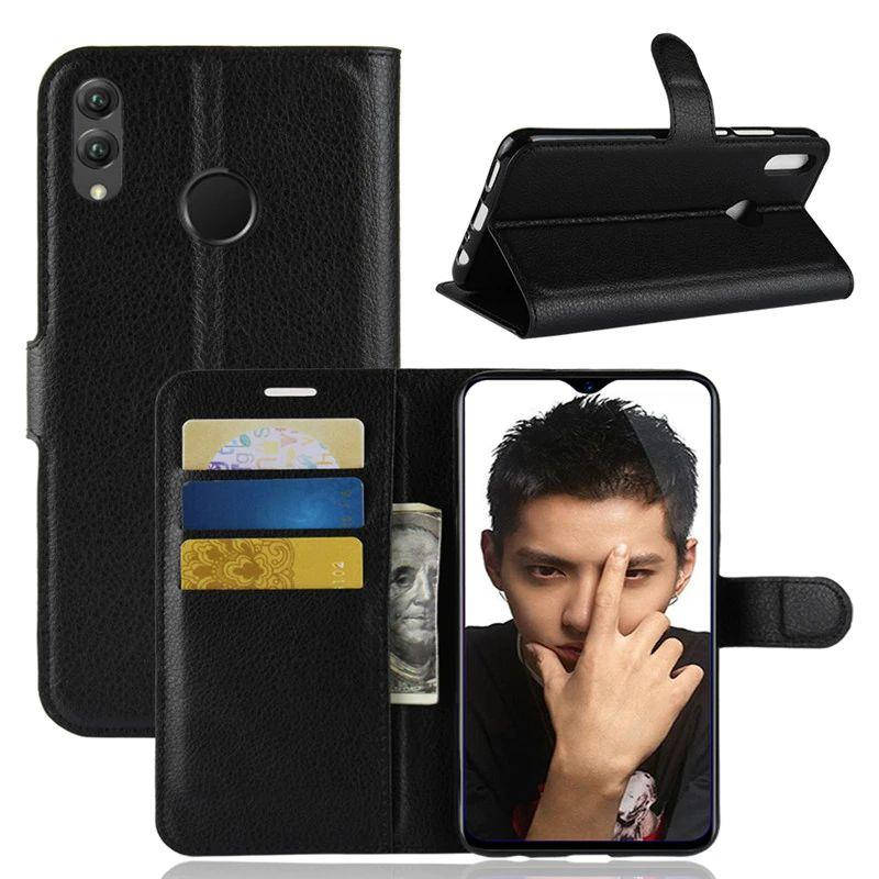 

Чехол книжка Lichee на Honor 8X (9 цветов) чёрный