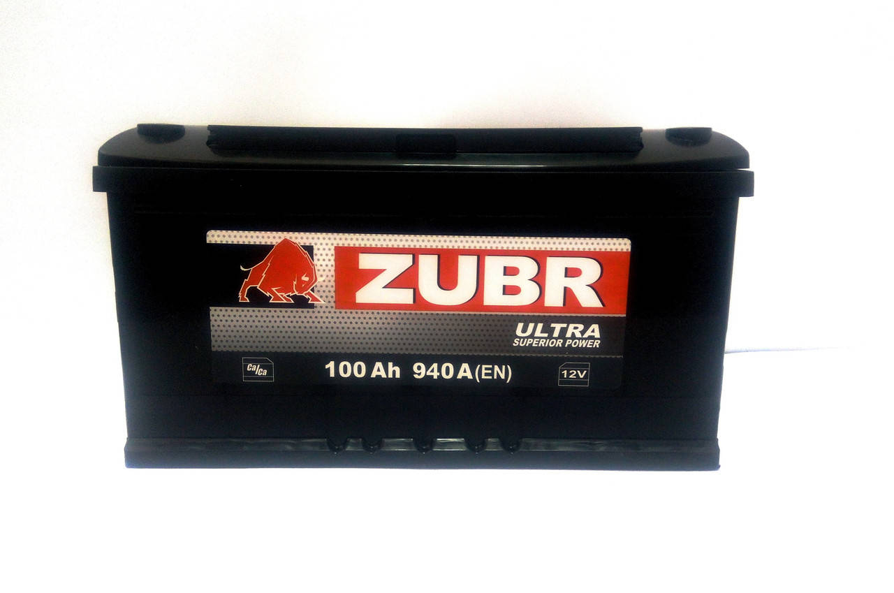 

Аккумулятор автомобильный ZUBR Ultra 6СТ-100 АзЕ 940A Беларусь (R+)