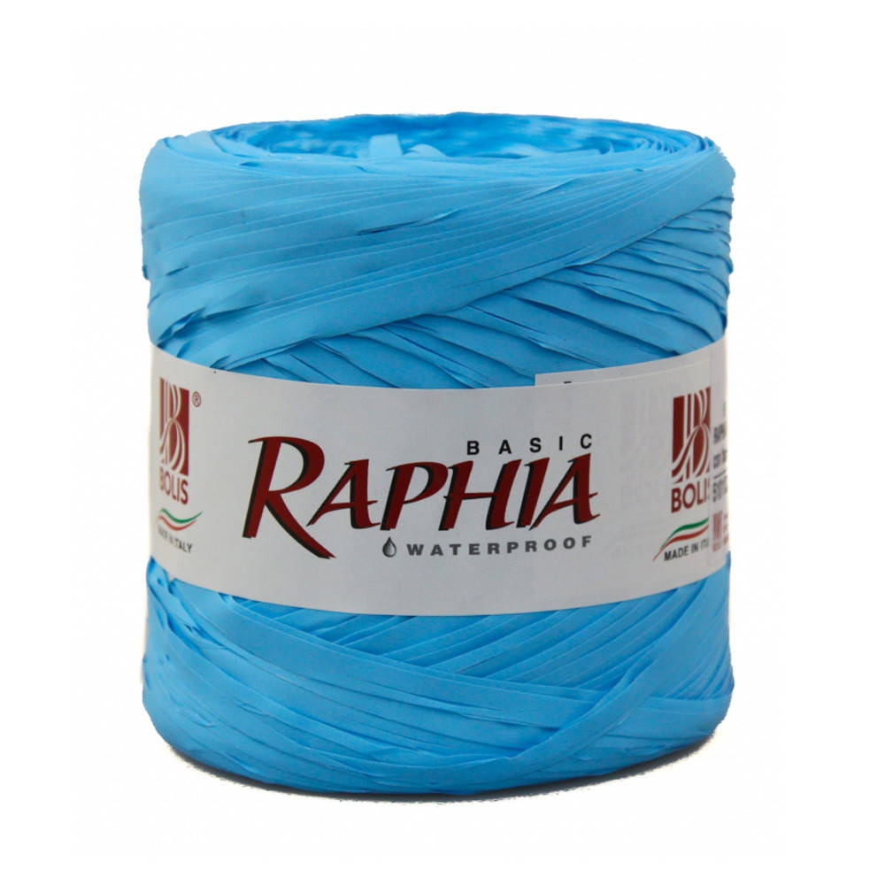 

Лента рафия President Decor LR403 5 мм голубая