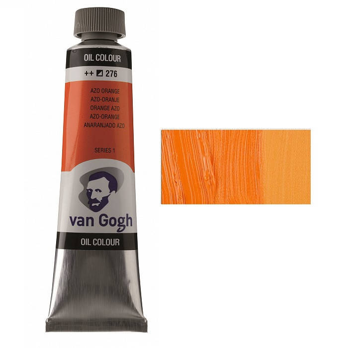 

Краска масляная Van Gogh (276) AZO Оранжевый, 40 мл, Royal Talens