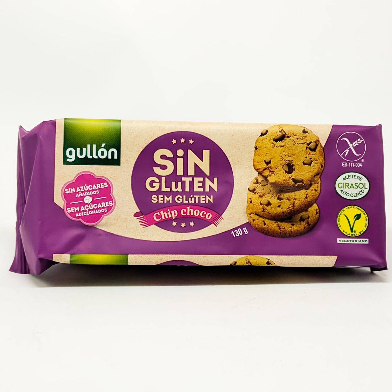 

Печенье без глютена Gullon chip choko 130 gramm