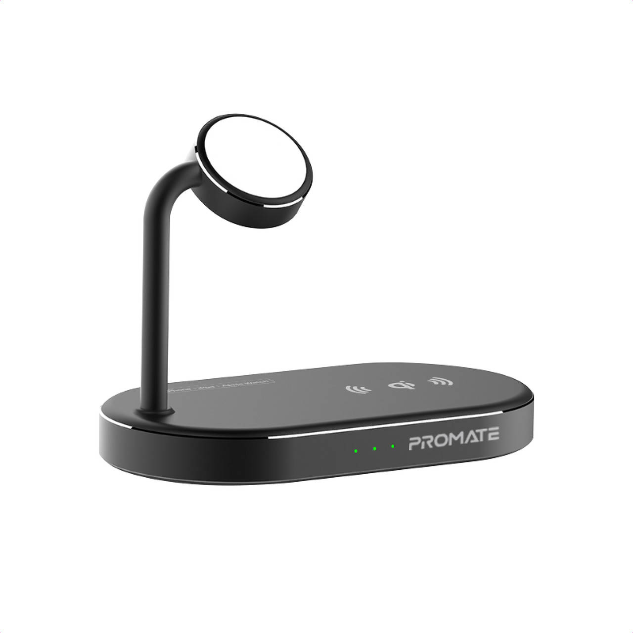 

Беспроводная зарядная станция Promate WavePower Black, Черный