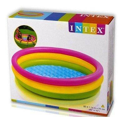 

Бассейн Intex 57422 NP размером 147-33см, объёмом 355л, от 3 лет