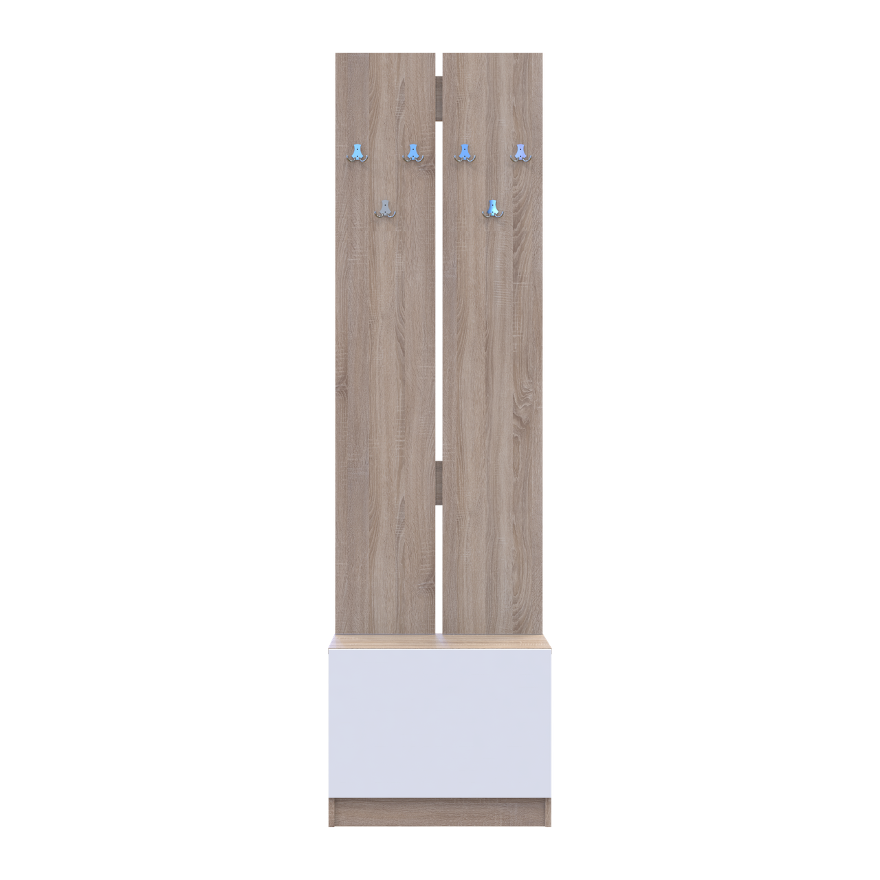 Вішалка з тумбою Doros Сола Дуб сонома ДСП 60х40х215 (44900346) 6