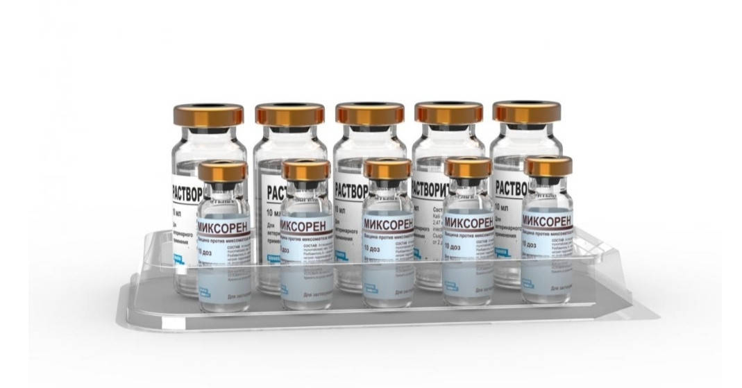 

Миксорен вакцина живая против миксоматоза кролей, 10 доз, Биовета (Чехия)