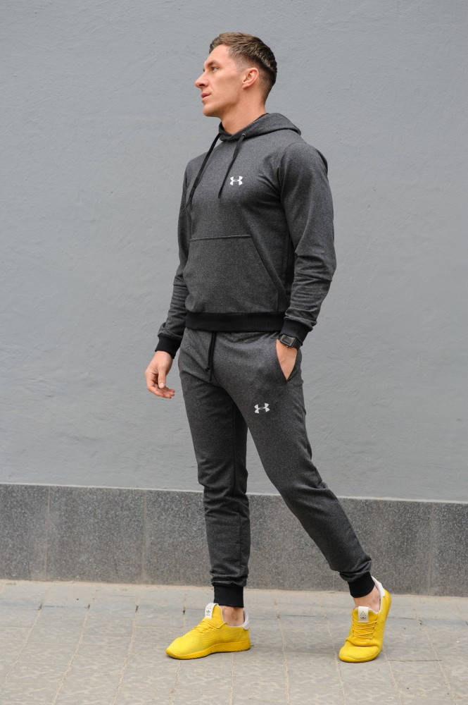 

Темно-серый мужской спортивный костюм Under Armour (Андер Армор), весна-осень ( )