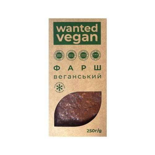 

Фарш веганский Wanted Vegan, 250г