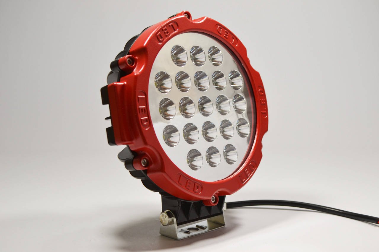 

Светодиодная LED фара 63Вт (светодиоды 3W x21шт), Белый