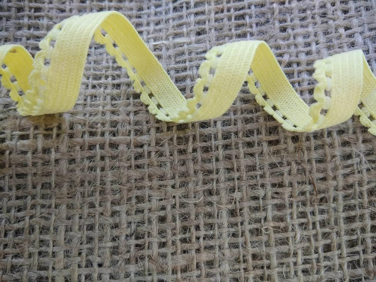 

Резинка отделочная для пошива нижнего белья 9 мм, Голубой