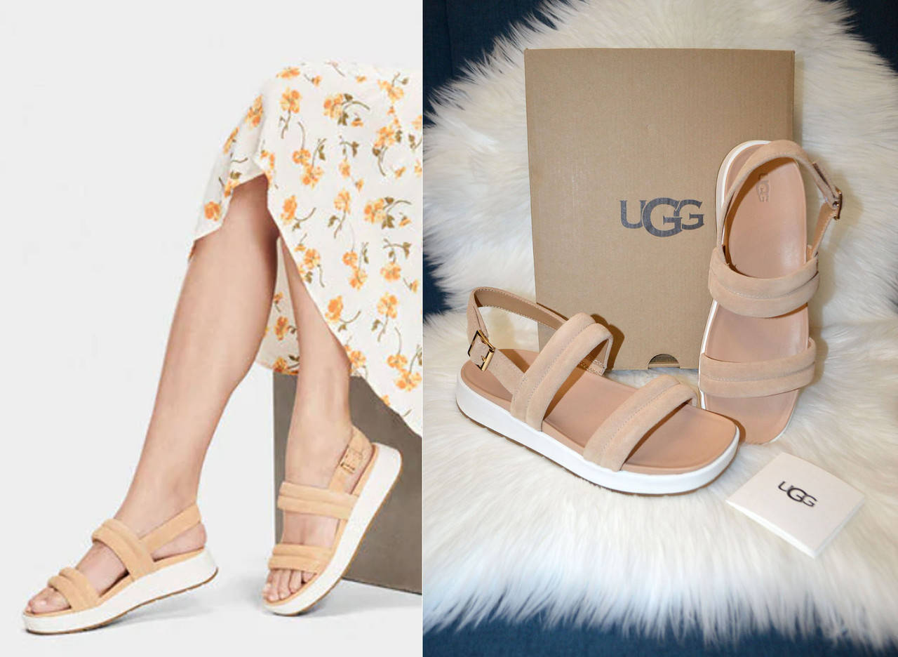 

Кожаные сандалии босоножки UGG Lynnden 10US 41 размер Доставка