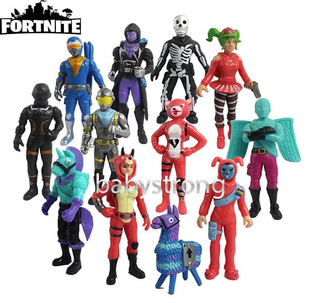 

Набор фигурок Фортнайт Fortnite 12 шт 12 см Большие, Объемные Герои супер игры