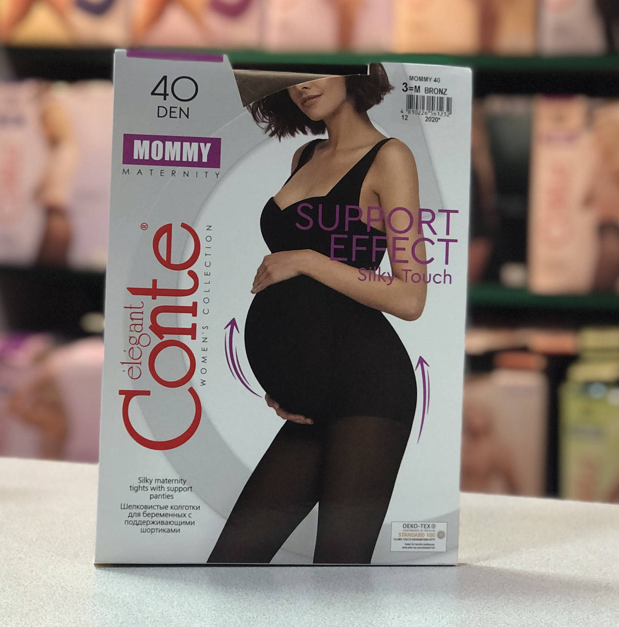 

Колготки для вагітних 40 denConte Mommy 3, natural