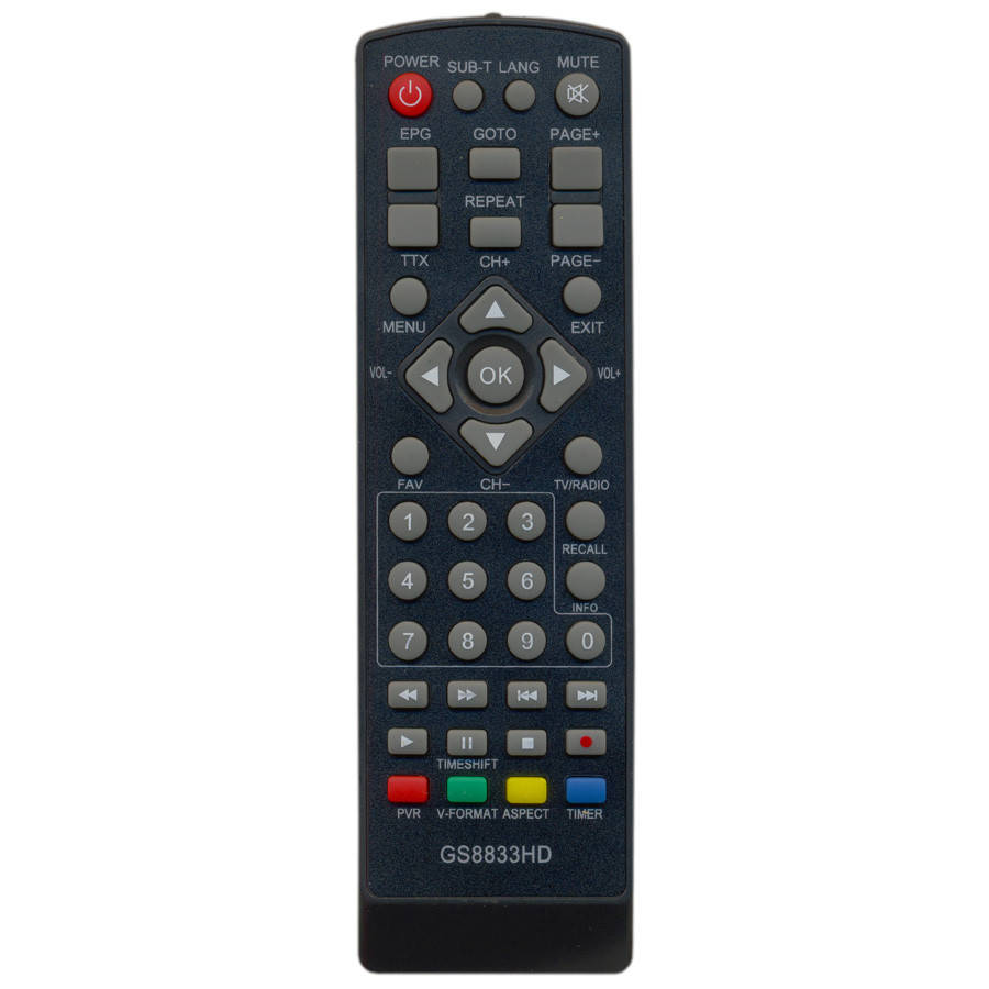

Пульт тюнера T2 GoldStar GS8833HD