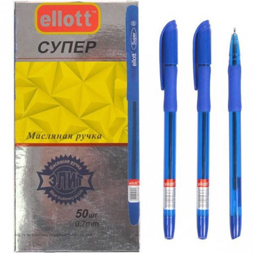 

Ручка масляная «Ellott» синяя