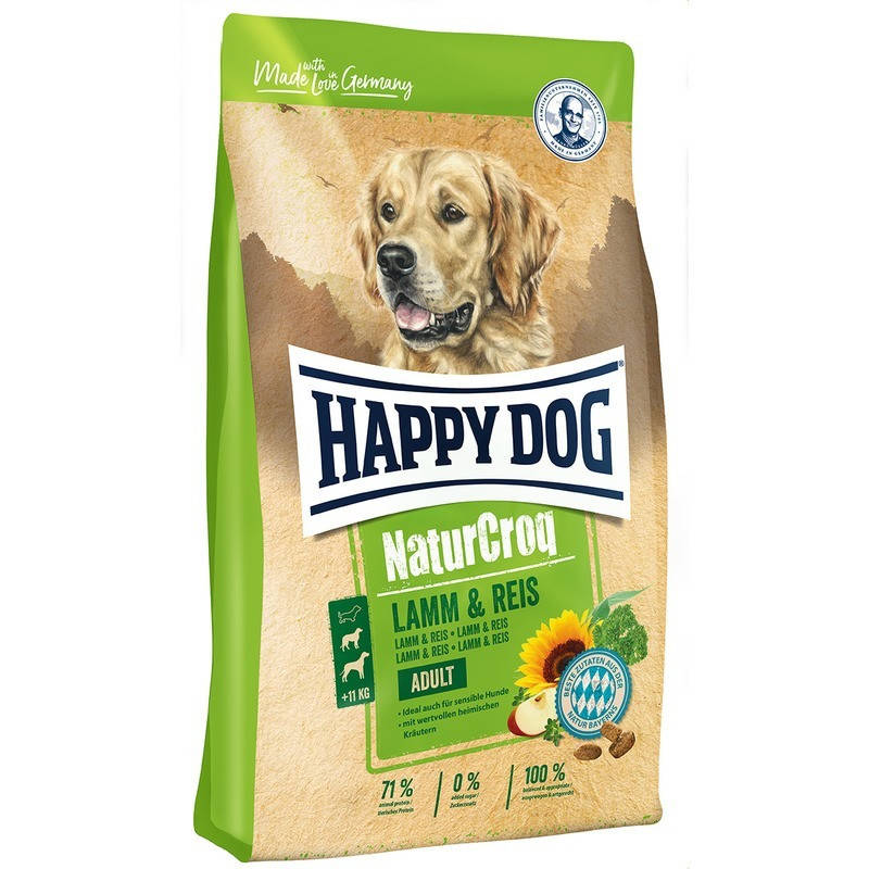 

Happy Dog NaturСroq Lamm Reis 15кг корм для собак с чувствительным пищеварением (ягненок)