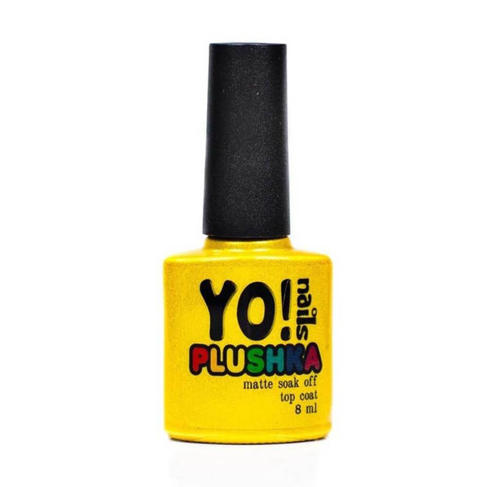 

Матовый топ Plushka,8 мл Yo!Nails 8 мл