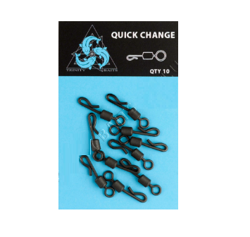 

Вертлюг шарнирный с кольцом TRINITY QUICK CHANGE 10 шт
